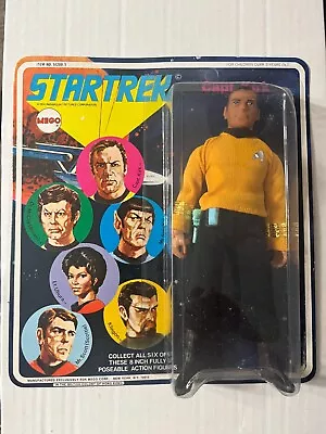 Vintage 1974 MEGO Star Trek Captain Kirk MOC UnPunched NEW Super Nice Condition • $99.99