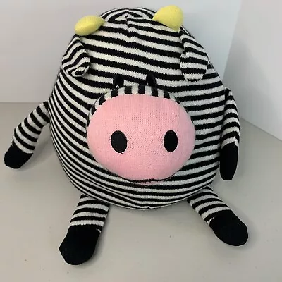 Jay Play Mushable Pot Bellies COW Plush Stuffed Animal Striped • $11.99
