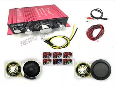 HI Fi Audio Kit For Arcade Jamma Game MAME Cabinet Or Virtual Pinball Machine • £38.40