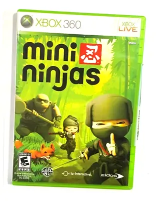 Mini Ninjas - Microsoft Xbox 360 - Case Only/No Game • $4.24