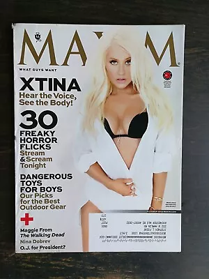 Maxim Magazine October  2013 Xtina - Christina Aguilera - 623 • $6.99