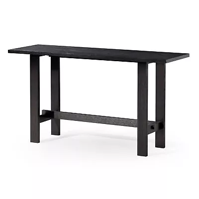 Maven Lane Hera Modern Wooden Console Table In Weathered Black Finish • $259.99