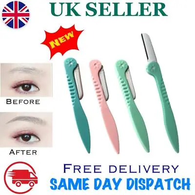 £2.99 • Buy 3Pcs Eyebrow Trimmer Blade Razor Set Facial Hair Remover Shaver Shaper Women/Men