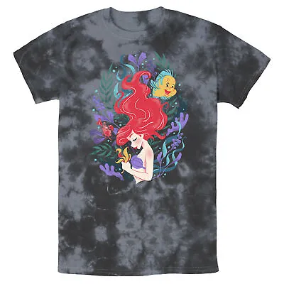 Men's The Little Mermaid Artistic Underwater Ariel T-Shirt • $13.99
