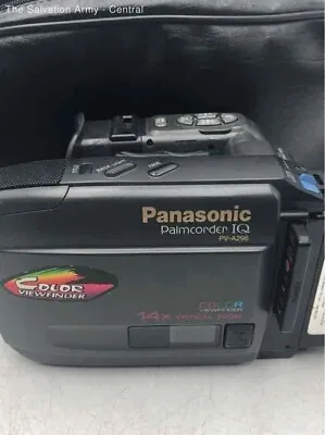 Panasonic Palmcorder IQ PV-A296 VHS-C Color Viewfinder Video Camera With Case • $20