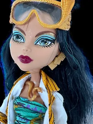 Monster High Classroom Mad Science Lab Partners Cleo De Nile 2008 Mattel Doll • $39.95