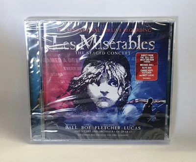£7.19 • Buy LES MISERABLES THE STAGED CONCERT 2020 2-CD Michael Ball / Alfie Boe (REF MS8)