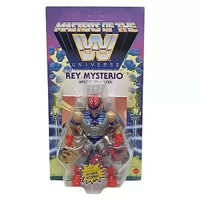 WWE Masters Of The Universe MOTU Rey Mysterio Heroic High Flyer Figure Unpunched • $21.08