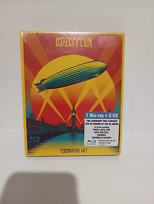 Led Zeppelin Celebration Day [2CD+Blu-Ray] [PAL Version Sealed  • $110