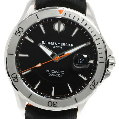 Baume & Mercier 65819 Date Black Dial Automatic Men's Watch_795676 • $841.32