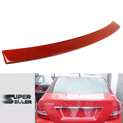 #US 08-13 Painted #590 Fits Mercedes Benz C-Class W204 Sedan OE Roof Spoiler ABS • $92