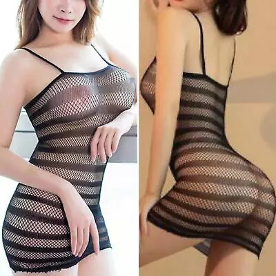 Women's Sexy Lingerie Hollow Out Sleepwear Nightwear Babydoll Underwear Chemise • $5.97