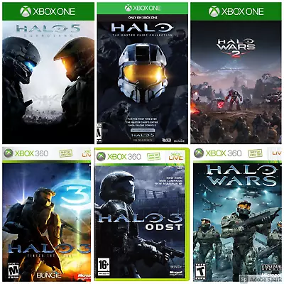 Halo Xbox One Xbox 360 Games - Choose Your Game • £7.49