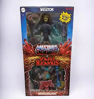 Skeletor & Demogorgon 6  Masters Of The Universe Origins Mattel Stranger Things • $68