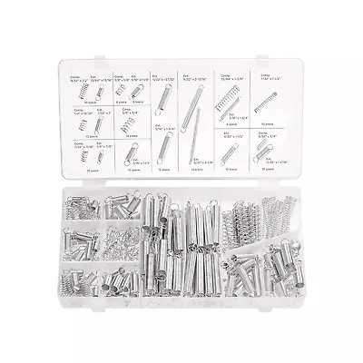 50456A Spring Assortment Set 200 Piece Extension And Compression Springs Kit  • $14.44