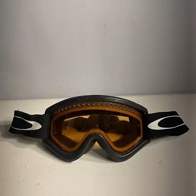 Oakley O-Frame 2.0 Pro XL Snow Goggles Orange Lens Matte Black  • $34.95