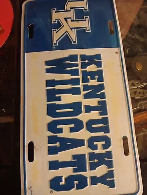 Vintage University Of Kentucky Wildcats Vehicle Tag • $14.48