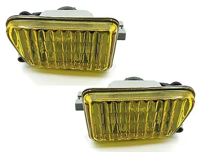 ✅ Yellow Fog Light Set Golf/Jetta Mk2 Large Bumper FREE SHIPPING ✅ • $255