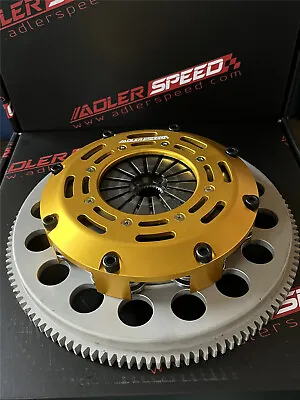 Racing Twin Disc Clutch Flywheel Kit For Nissan Skyline RB20DET RB25DET 5 SPEED • $499