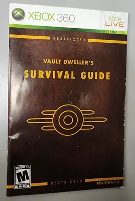 Fallout 3 Restricted Vault Dweller’s Survival Guide VDSG VTB-001-1 • $12.99