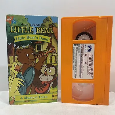 Maurice Sendak’s Little Bear - Little Bear’s Band (VHS 2000 Nick Jr) • $14.71