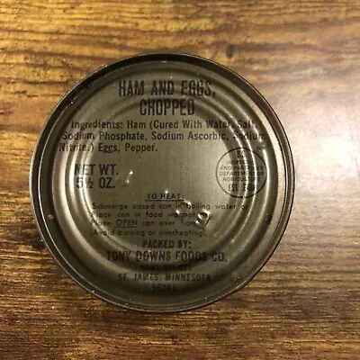 Vietnam War Era C-ration  Canned Ham And Eggs  4109 • $10.99