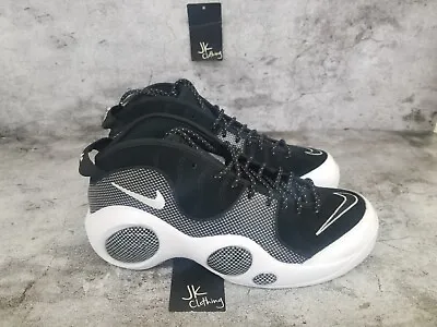 Men’s Size 11 Nike Air Zoom Flight 95 Black Jason Kidd Dm0523 001 • $109.95