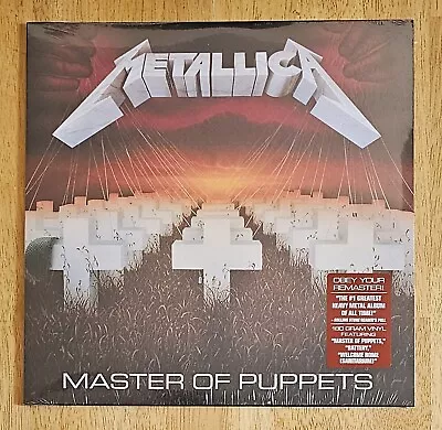 Metallica  Master Of Puppets  Vinyl LP Record  BRAND NEW SEALED • $22.76