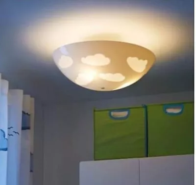 Ikea Skojig Cloud Ceiling Lamp Designed By Henrik Preutz X3 E27 • $9.99