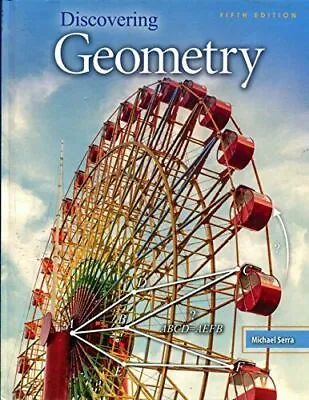 $24.98 • Buy Discovering Geometry + 6 Year Online License Access Card By Serra (Paperback)