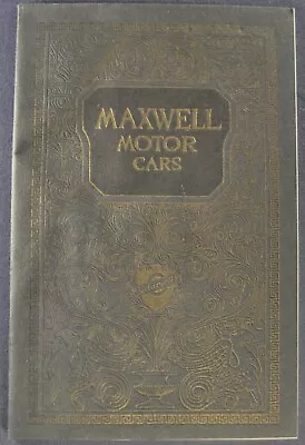 1920 Maxwell Motor Car Catalog Brochure Touring Roadster Coupe Sedan Original 20 • $151.96