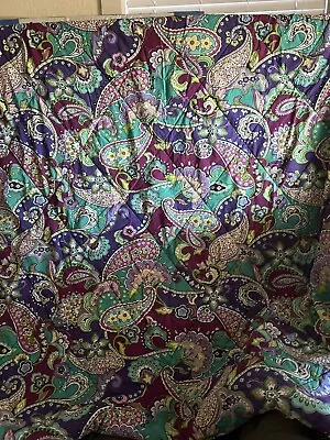 Vera Bradley Twin Reversible Comforter Heather Pattern Discontinued Print  • $59