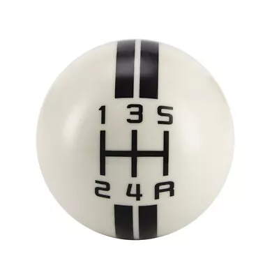 Fit Ford Mustang GT500 5 Speed Manual Gear Shift Knob Shifter Handle Stick White • $17.94