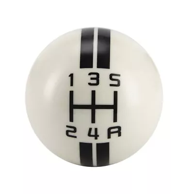 Fit Ford Mustang GT500 5 Speed Manual Gear Shift Knob Shifter Lever Handle White • $19.88