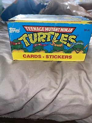 Vintage TMNT Teenage Mutant Ninja Turtles 1989-90 Topps Trading Cards 24 Pk RARE • $50