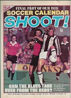 £3.25 • Buy SHOOT! - 14th January 1978 - Southampton, Dundee United, Everton