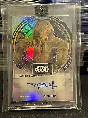 £19.33 • Buy 2022 TOPPS STAR WARS SIGNATURE SERIES JiQuille Base Auto A-TD Tim Dry J'Quille
