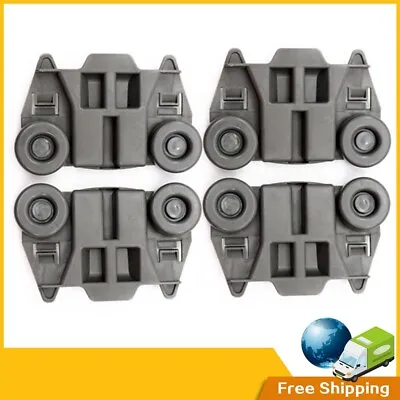 (4 Packs)W10195417 UPGRADED Dishwasher Wheels Lower Rack Fit Kenmore Whirlpool • $8.46