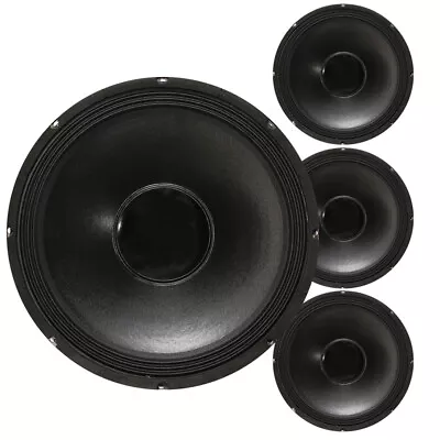 4x Skytec 15  Inch Replacement PA 8 Ohm Speaker Chassis Drivers 3200W • £190