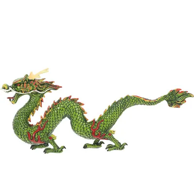 £6.52 • Buy  Mythical Dragon Sculpture Good Luck Animal Statue Chinese Model Lion Dance