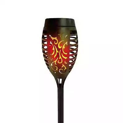 51 LED Solar Flickering Flame Tiki Torch Light - 31 INCH TALL -NEW -FREE SHIP • $24.99