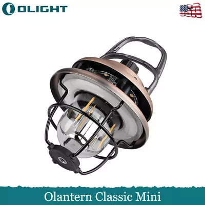 Olight Olantern Classic Mini Rechargeable LED Camping Lantern Rotary Knob Switch • $59.99