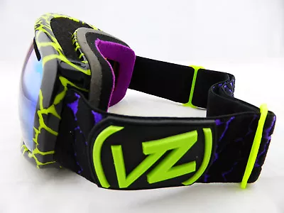 Von Zipper SKYLAB Snow Goggle PYL Party Animals - Lime Purple Chrome+Yellow Lens • $83.77