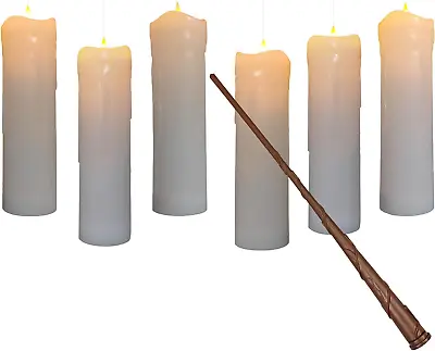 Christmas Decorations Indoor Decor Floating Candles With Magic Wand Remote Fl • $47.56
