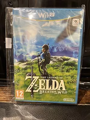 Legend Of Zelda : Breath Of The Wild Nintendo Wii U Game 2017 PAL Brand New Mint • £54.50