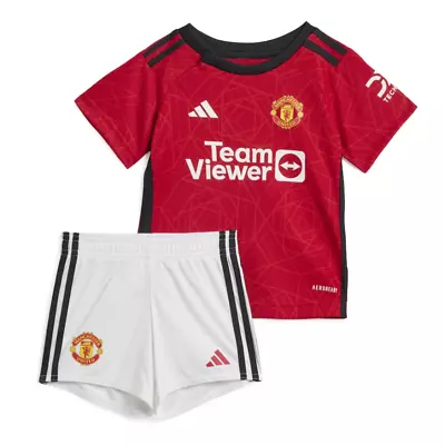 Manchester United Mini Kit (Size 9-12M) Adidas Kid's Football Home Kit - New • £34.99