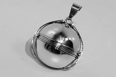 925 Silver Family Photo Ball Locket Fob Pendant For 6 Photos. FREE Engraving  • £74.95