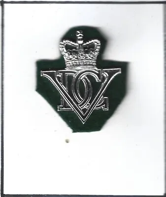 £6 • Buy 5th Royal Inniskilling Dragoon Guards  Staybrite A/a  Cap Badge With Backing