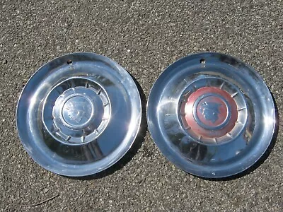 Genuine 1955 Mercury Monterey Montclair 15 Inch Hubcaps • $40.50