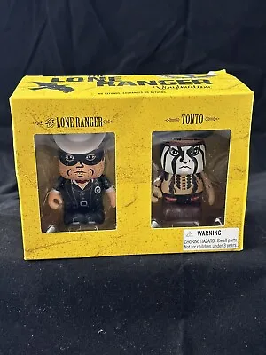 DISNEY  Vinylmation 3  The Lone Ranger  2 Piece Set - Lone Ranger & Tonto-NEW • $14.99